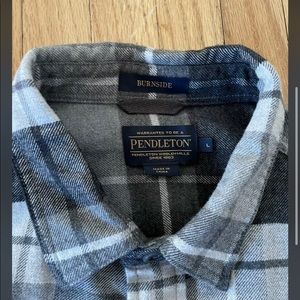 Mens burnside Pendleton size large